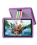 10.1 inch Android Kids Tablet PC 2+32GB with one-piece drop-proof case, Learning Tablet PC is suitable for children's learning, reading, gaming, art drawing, support Bluetooth, gravity sensing, IPS screen