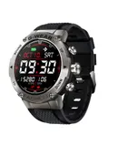 LEMFO K28H Smart Watch with BT Call 1.32'' IPS Clear Full-Touch Screen 360*360 High Resolution BT5.0 Dual-UI Design 360mAh Large Battery Custom Dial Sleep/Continuous Heart Rate/Blood Pressure Monitor