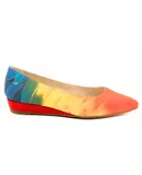 Getaway Sticks Women's Macaw Flat Shoes - Narrow In Rainbow