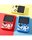 Mini handheld game machine new sup double nostalgia retro classic model children's game machine 400 in one -black Single