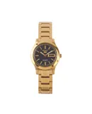 Seiko Women's 5 Automatic SYMD96K Black Stainless-Steel Analog Quartz Fashion Watch