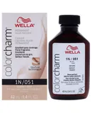 Color Charm Permanent Liquid Haircolor - 1N 051 Black by Wella for Unisex - 1.4 oz Hair Color