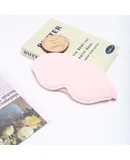 MZOO Luxury Sleep Mask for Back and Side Sleeper, 100% Block Out Light Sleeping Eye Mask for Women Men, Zero Eye Pressure 3D Contoured Night Blindfold, Breathable & Soft Eye Shade Cover