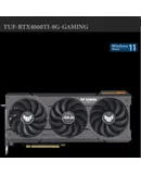 ASUS TUF-RTX4060TI-8G-GAMING supports DLSS3 and military-grade capacitors, and the memory capacity is 8GB GDDR6.