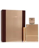 Al Haramain Amber Oud Gold Edition Extreme Al Haramain For Women Gift Set 6.7 oz 6.7 Pure Perfume Spray + 0.34 oz Refillable Spray