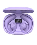 AWEI bone conduction ear-mounted sports TWS earphones private model long battery life non-in-ear Bluetooth earphones-purple