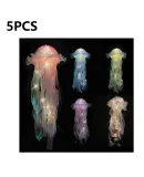 1-5PCS Jellyfish Lamp Night Light Decorative Lamp Portable Flower Lamp Girl Room Atmosphere Decoration Children's Night Lamp