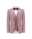 Braveman Men's 3-Piece Premium Shawl Lapel Slim Fit Tuxedo