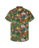 Hawaiian Shirt for Men, Unisex Summer Beach Casual Short Sleeve Button Down Shirts, Printed