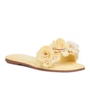 Olivia Miller Girl's Flower Child Slide Slippers