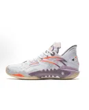 Anta Men's Anta Frenzy 5 Mutation Irving Low - Top Basketball Shoes in White - Gray - Orange - Fabric Material, Non - Slip & Wear - Resistant
