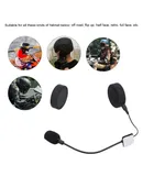 Motorcycle Riders BT Headphone Moto Helmet Headset Wireless Handsfree Earphone Motorcycle Helmet Headphones for Phones/MP3/ Speaker
