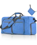 Gym Bag with Shoe Compartment Carry On Luggage Travel Bag Sports Bag Duffle Bag for Men and Women Foldable and Expandable