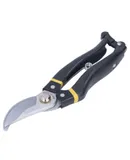 Garden Shears Effort Saving High Sharpness Comfortable Nonslip Handle High Elasticity Carbon Steel Garden Scissors