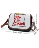 Chick Fa La Vintage Crossbody Bag for Women Medium Leather Hobo Bags Shoulder Bag Classic City Leather Satchels