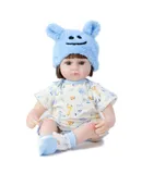 Lifelike Reborn Baby Dolls-16 Inch Realistic Newborn Girl Baby Doll with Doll Clothes & Accessories Best Birthday Set for Girls Age 3+