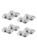 8 pairs bicycle chain link for mountain and road bikes quick release chain buckle for 6/7/8 speed chain roller chain connection for simple