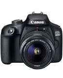 Canon EOS 3000D 18MP DSLR Camera + Canon EF-S 18-55mm III f/3.5-5.6 Camera Lens