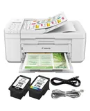 Canon PIXMA TR4720 Wireless All-in-One Printer (White)