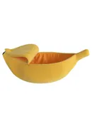 Banana Cat Bed House Puppy Cushion Kennel Portable Warm Pet Basket Supplies Mat