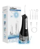 Schoben Power Dental Flossers，Water Dental Flosser， Portable Dental Oral Irrigator-300ml，L9（Black）