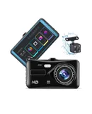HD 4-inch 2.5D touch dual recording car black box dvr with WiFi driving recorder, - single recording touch,