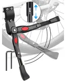 Adjustable Bike Kickstand Aluminum Rear Side Bicycle Stand for Bike