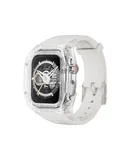 Watch band，for Apple Watch 7/8/9/SE transparent case, strap Apple Strap