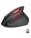Wireless Mouse 2.4G Vertical Health Mouse External Battery Mouse 6D Computer Office Design
