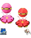 Doggy Disc Ball, The Doggy Disc Ball for Large Dogs, Doggie Disc Ball with Lights, Ancienflow The Doggy Disc Ball, Magic Flying Saucer Ball, Portable Pet Toy Interactive Dog Toys