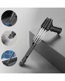 Handheld Vacuum, Mini Cordless Car Vacuum Cleaner (4 Nozzles) - Portable Rechargeable Wireless Vacuum Cleaner with 5 Modes Adjustable Wet Dry Dual Purpose Handheld Vacuum Cleaner