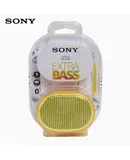 Sony SRS-XB01 Compact Portable Bluetooth Speaker: Loud Portable Party Speaker - Built in Mic for Phone Calls Bluetooth Speakers - Yellow
