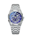 Mechanical Watches Automatic Mens Watches Top Brand Mechanical Tourbillon Wrist Watch Waterproof Business Stainless Steel Sport Mens Watches