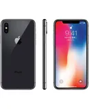 Apple iPhone X, 64GB, Grey - Fully Unlocked (Renewed)