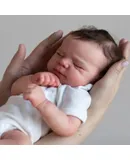 CHAREX Realistic Reborn Baby Dolls Boy - 18 Inch Newborn Sleeping Baby Dolls, Lifelike Reborn Baby Dolls with Weighted Soft Cloth Body Birthday Gift Toy