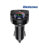 Car Bluetooth receiver Car Bluetooth receiver atmosphere light shows connecting two mobile phones