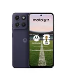 Motorola Moto G17 4G LITE Ai (Compatible with Tmobile Mint Tello & Global) (256GB+4GB) 50MP Sony Cam Dual Sim NFC 6.72" XT2535-2 Latino American Version (Pantone Evening Blue (Blueberry))