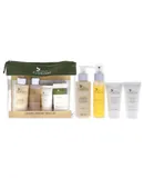 Calming Skincare Travel Kit by Villa Floriani for Women - 6 Pc 3.4oz Chamomile Cleansing Lotion, 1.69oz Chamomile Toner, 0.68oz Chamomile Calming Day Lotion SPF 20, 0.84oz Micro-Quartz Skin Polish, 0.05oz Advanced Lifting Eye Cream, 0.06oz Chamomile Calming Serum