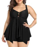 Traje De Baño Mujer Dos Piezas Talla Grande Dama Bañadores