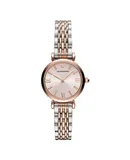 Emporio Armani Women's T-bar Two Hand, Stainless Steel Watch, 28mm case Size-AR11223