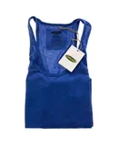 Bamboo Racer Tank - Reef Blue Heather by Cariloha for Women - 1 Pc Tank Top (2XL)