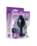The 9's Silver Starter Black Plug Violet