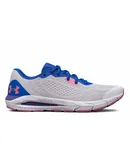 Under Armour Girls Hovr Sonic 5 Ggs Running Shoe In Halo Gray / Flamingo
