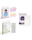 Pursonic Clear Skin Bundle: 3 Packs of Hydrocolloid Pimple Patches (Classic, Butterfly, & Multi-Size)