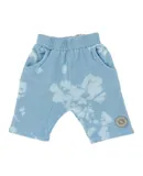 Tiny Whales Kids Nimbus Cozy Shorts In Blue