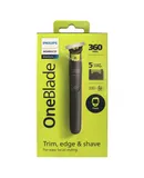 Philips Norelco OneBlade 360 Face, Electric Razor and Beard Trimmer with 5-Length Comb #QP2724/70