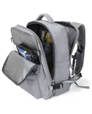 Durable Travel Backpack, Carry On Backpack for Men Women Airline Approved, Large Waterproof College Business Work Hiking Casual Daypack Bag, Fits 16