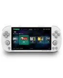 Trimui Smart Pro 5-Inch Portable Retro Video Hand-Held Games Consoles Rechargeable Hand Held Classic Play System Gray 64GB-White New