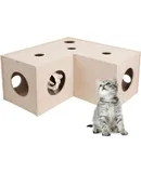 Cat Caster Fishing Pole Toy | Tangle Free, Retractable & Easy to Store. Includes Two Interchangeable Teaser Toys | The Ultimate Gift for Kitty Lovers, Cat Camo