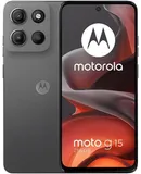 Motorola Moto G15 4G LTE (XT2521-2) 4+256GB Dual Sim | GSM Unlocked | International Model | Global - (Gray)